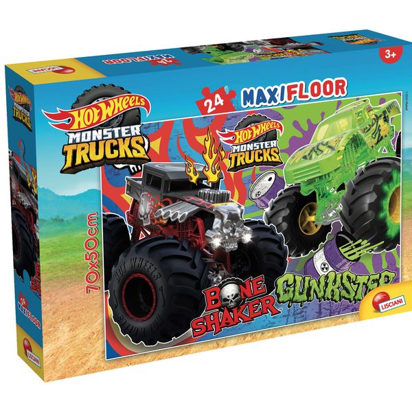 Hot wheels puzzle maxifloor 24 - LISCIANI, Hot Wheels
