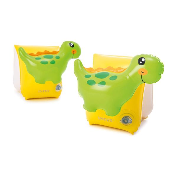 Intex - braccioli mare gonfiabili dinosauri, multicolore, 23x20 cm - INTEX