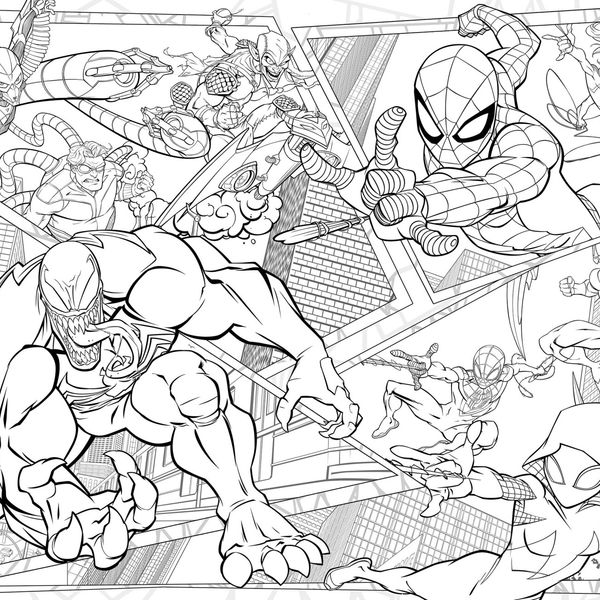 Marvel puzzle df maxi floor 150 spider-man                                                                                                                                                                                                                             - - LISCIANI, Avengers, MARVEL, Spiderman