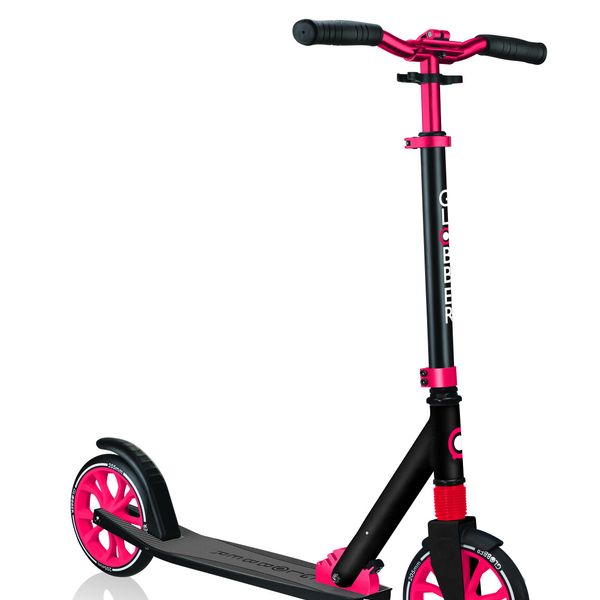 Monopattino globber nl 205 - ripiegabile nero e rosso - adatto per bambini 7 - 12 anni - GLOBBER
