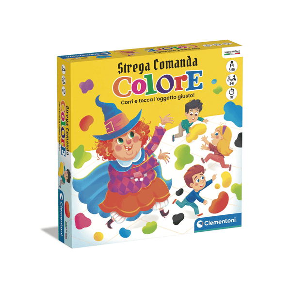 Clementoni - strega comanda colore - gioco da tavolo, 16819 - CLEMENTONI
