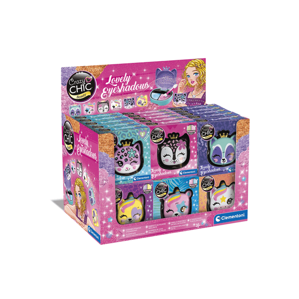Clementoni - crazy chic - lovely eyeshadows: expo, 18825 - CLEMENTONI
