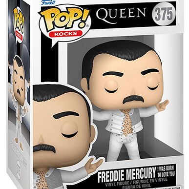 Funko pop rocks queen freddie mercury i was born to love 375 - FUNKO POP!