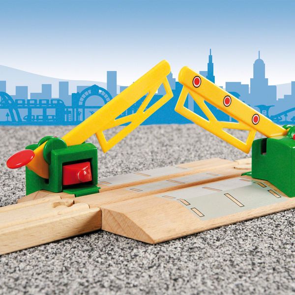 Brio - passaggio a livello magnetico, accessori pista trenini, 3+ - BRIO
