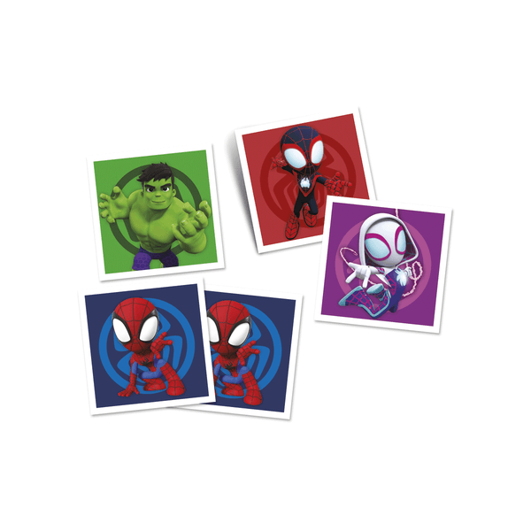Clementoni - memo marvel spidey and his amazing friends, 18304 - SAPIENTINO