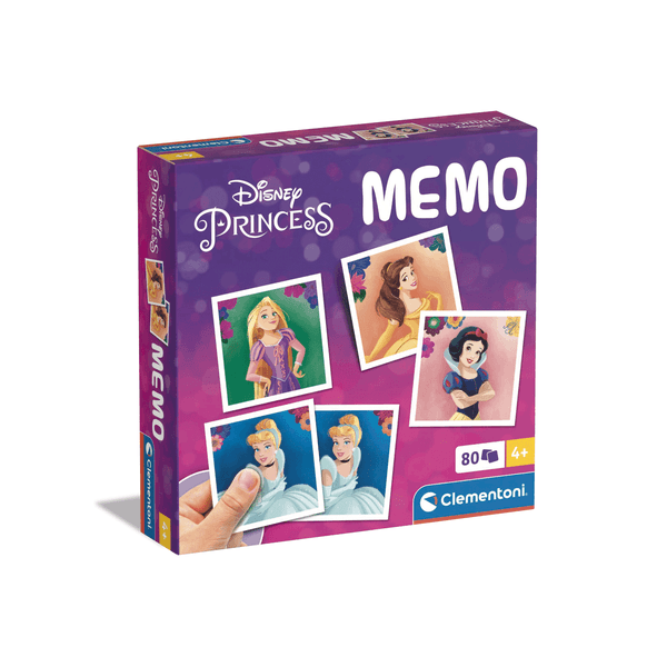 Clementoni - memo disney princess - gioco educativo, 18302 - SAPIENTINO