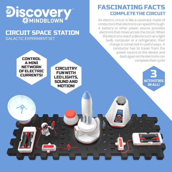 Set stazione spaziale toy circuitry - Discovery Mindblown