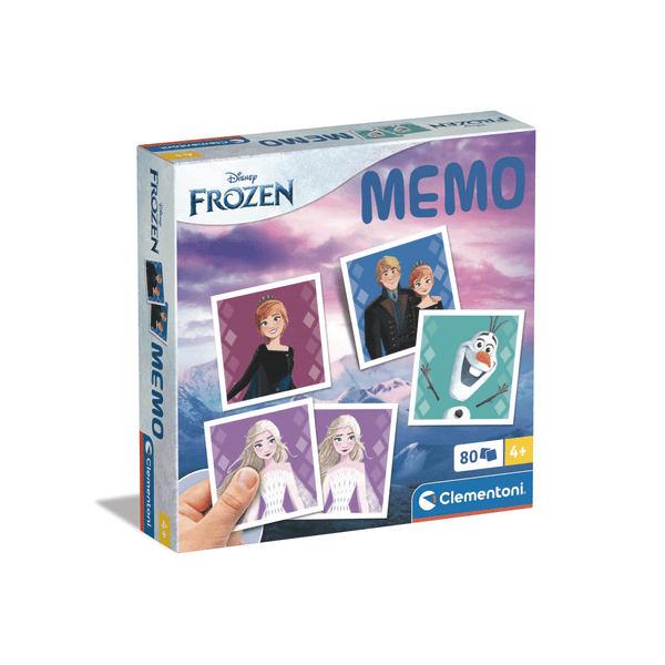 Clementoni - memo disney frozen - gioco educativo, 18299 - SAPIENTINO
