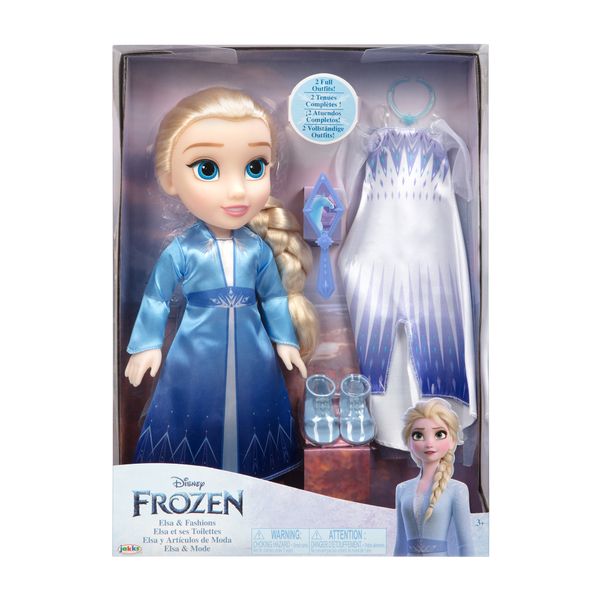 Frozen bambola elsa con bellissimi vestiti ispirati al film frozen 2 - Frozen