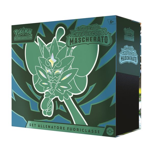 Pokemon scarlatto e violetto - crepuscolo mascherato - set allenatore fuoriclasse - POKEMON