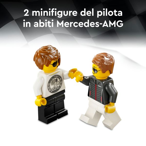 Lego speed champions 76924 mercedes-amg g 63 e mercedes-amg sl 63, 2 macchine giocattolo da costruire, auto per bambini 10+ - LEGO SPEED CHAMPIONS, LEGO