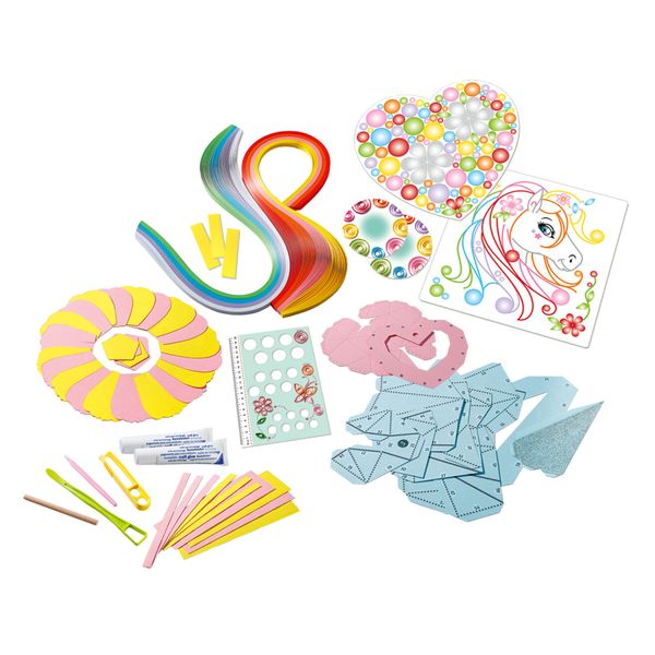 Ravensburger - be creative: paper art unicorn, bricolage, 8+ - RAVENSBURGER