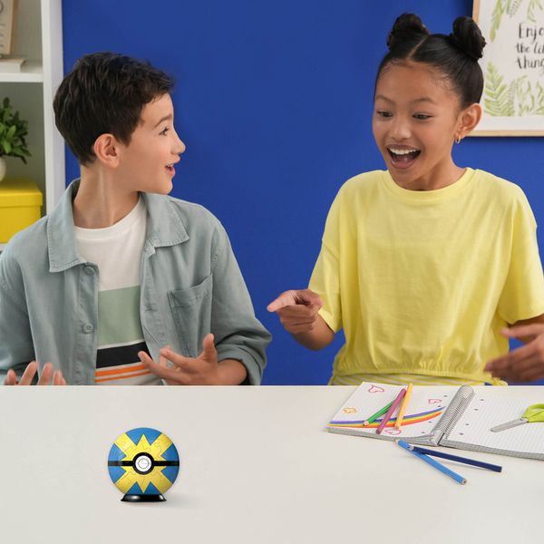 Ravensburger - 3d puzzle pokémon heal ball gialla-blu, 54 pezzi, 6+ anni - POKEMON, RAVENSBURGER, RAVENSBURGER 3D PUZZLE
