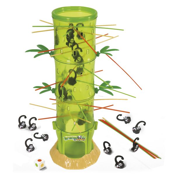 Gioco da tavolo panda cadenti -  divertimento per tutta la famiglia con strategia e abilità - ZIG ZAG