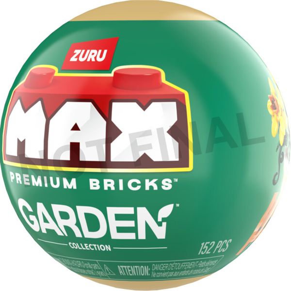 Collezione max premium garden building bricks assortito (fino a 233 pezzi, 6 da collezionare) - ZURU