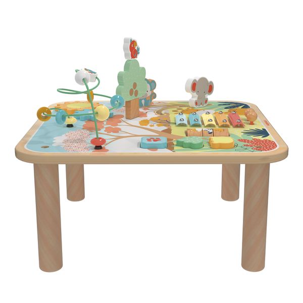 Tavolino multiattività in legno - savana - wood "n" play - WOOD 'N' PLAY