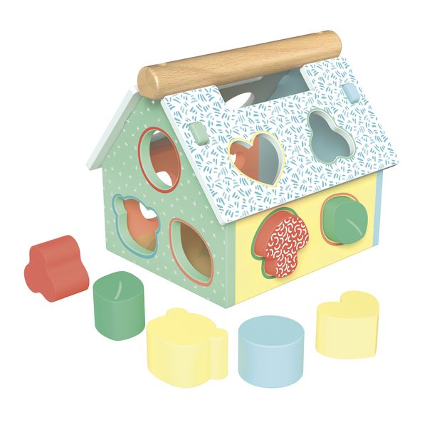 Casetta tante forme in legno - wood "n" play - WOOD 'N' PLAY