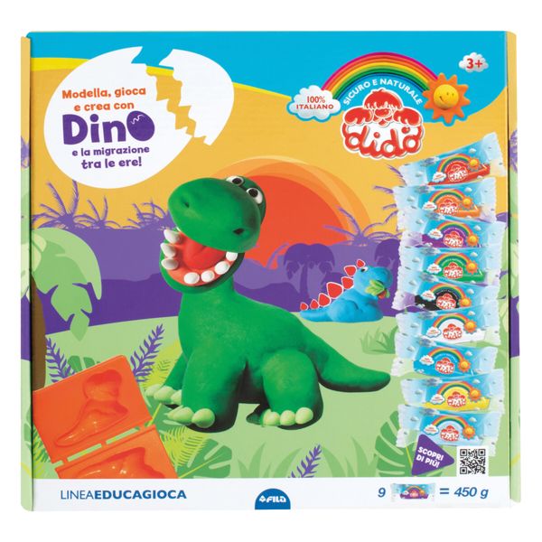 Didò modella, gioca e crea con dino - set gioco creativo - DIDO'