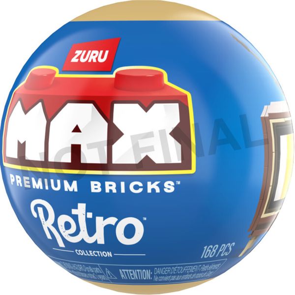 Collezione max premium retro building bricks - ZURU