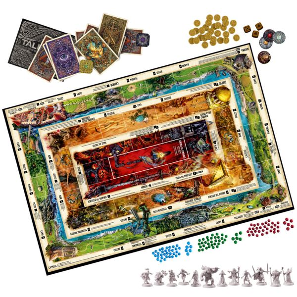 Talisman - il gioco delle avventure magiche, gioco da tavolo, 5ª edizione - HASBRO GAMING