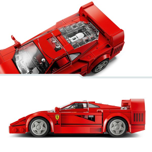 Lego speed champions 76934 supercar ferrari f40, modellino di auto sportiva, macchina giocattolo da collezione per bambini 9+ - LEGO SPEED CHAMPIONS, LEGO
