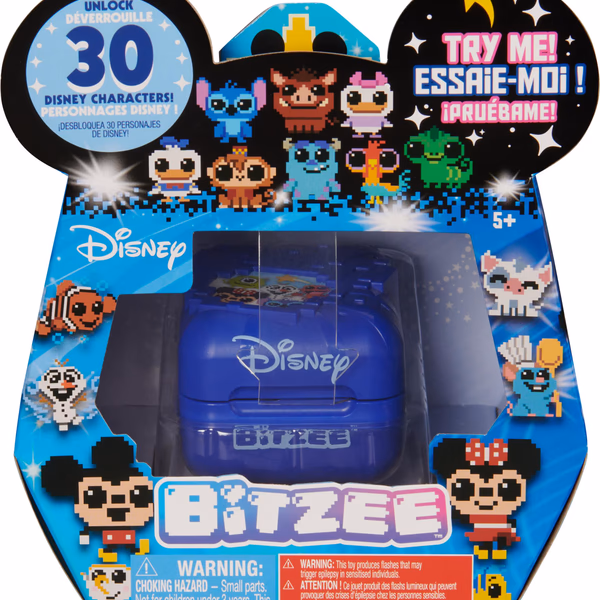 Bitzee disney, cucciolo digitale e interattivo, 30 personaggi da collezionare, reagisce al tuo tocco, giochi per bambini e bambine dai 5 anni in su - BITZEE