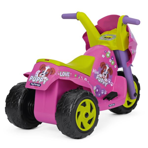 Mini puppy - peg perego - moto elettrica a batteria ricaricabile da 6v - Peg Perego