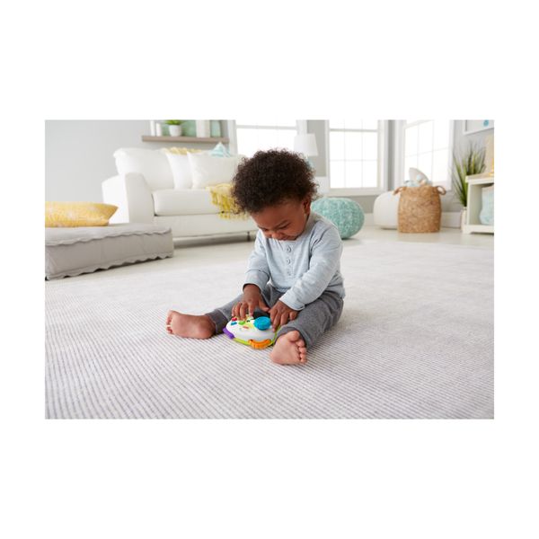 Fisher-price - controller gioca & impara, con due modalità "videogioco" e tanti pulsanti con luci e suoni - FISHER-PRICE