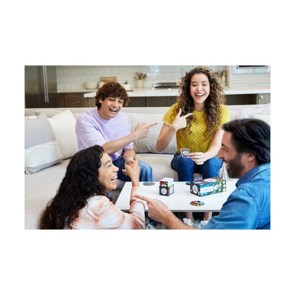 E se fossi..., gioco per adulti con domande divertenti e ridicole, votazione con le dita con carte e ruote - MATTEL GAMES