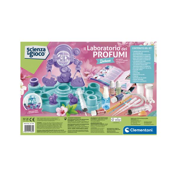 Clementoni - scienza e gioco lab - laboratorio dei profumi deluxe - CLEMENTONI