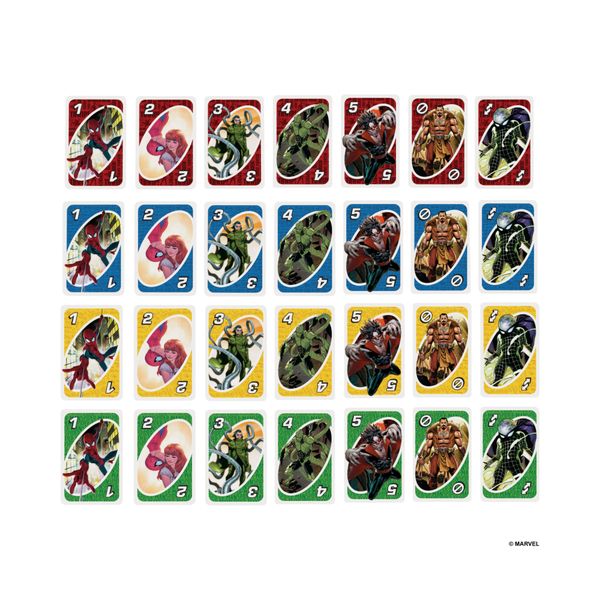 Uno the amazing spiderman, l'iconico gioco con carte ispirate alla serie a fumetti marvel - MATTEL GAMES, UNO, MARVEL, Spiderman