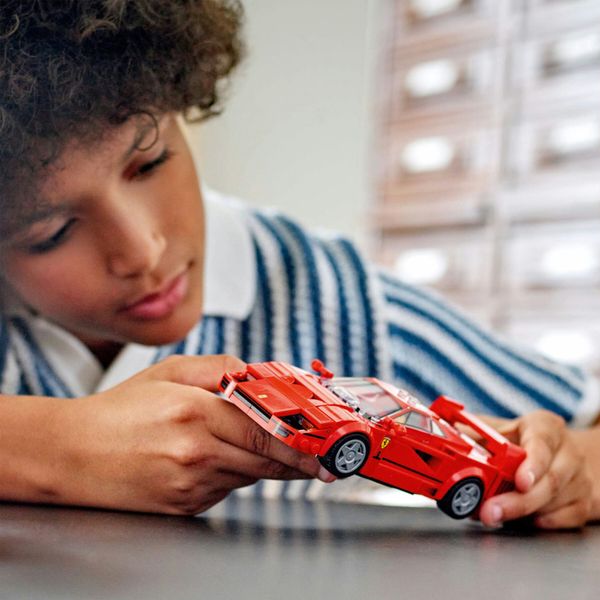 Lego speed champions 76934 supercar ferrari f40, modellino di auto sportiva, macchina giocattolo da collezione per bambini 9+ - LEGO SPEED CHAMPIONS, LEGO