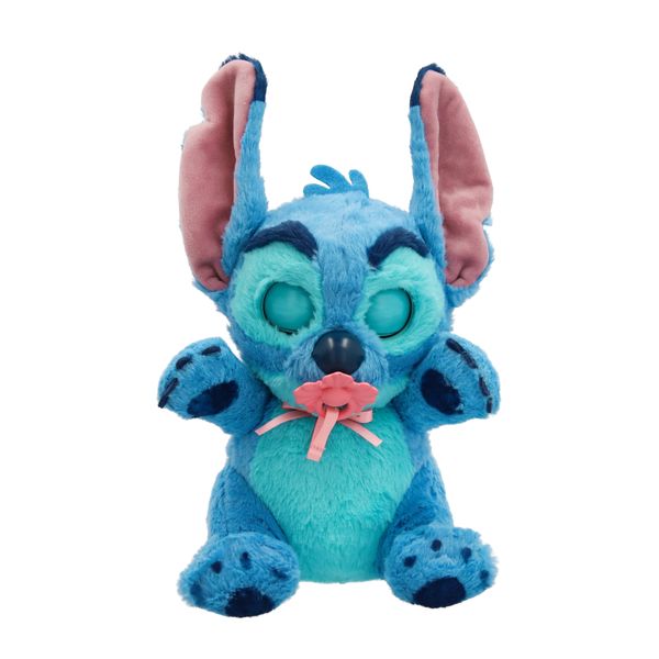 Baby paws stitch, cucciolo interattivo  come il personaggio disney, con suoni, ciuccio e borsetta-copertina - BABY PAWS, Disney Stitch