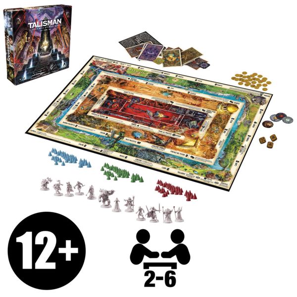 Talisman - il gioco delle avventure magiche, gioco da tavolo, 5ª edizione - HASBRO GAMING