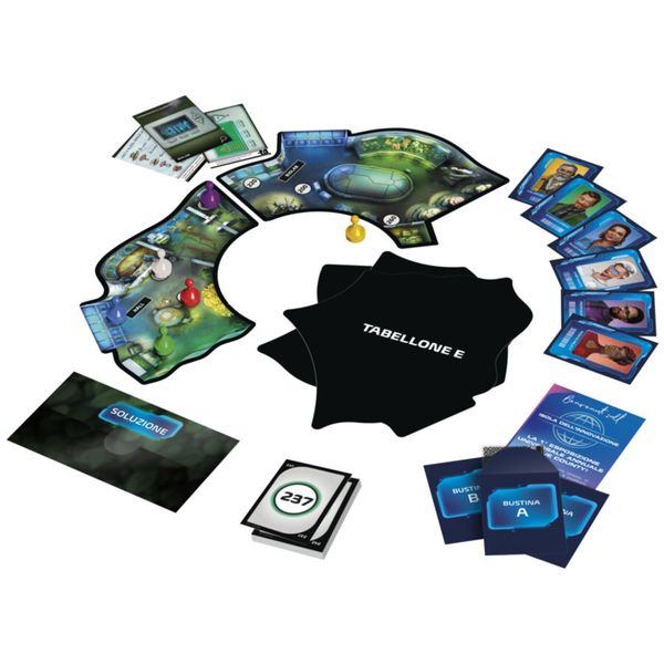 Cluedo escape - delitto all'esposizione universale, gioco da tavolo, giochi in versione escape room da risolvere 1 volta sola - 10+ - CLUE/CLUEDO, HASBRO GAMING
