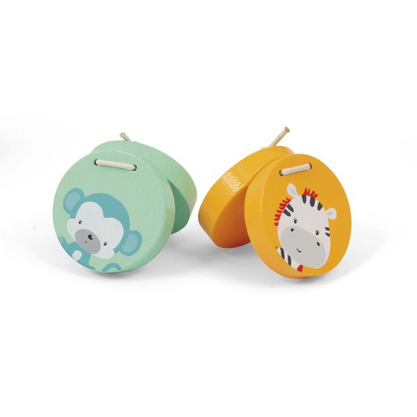 Set musicale della savana – 7 pezzi colorati per bambini  - eco-friendly e divertente - wood 'n' play - WOOD 'N' PLAY