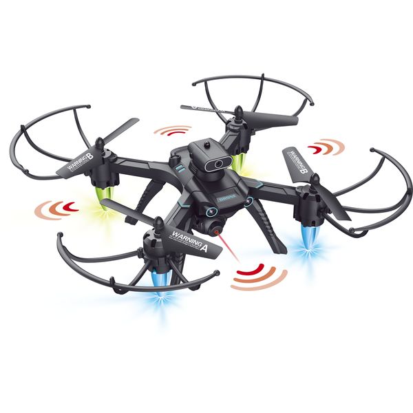 Drone m&co con guanto-radiocomando e telecamera hd - controllo innovativo e protezione eliche - MOTOR & CO.