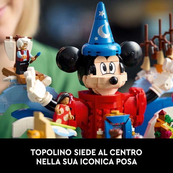 Lego ideas 21352 magia disney, set da collezione per adulti da costruire con personaggi dei film, idea regalo per uomo o donna - LEGO IDEAS, Disney, LEGO