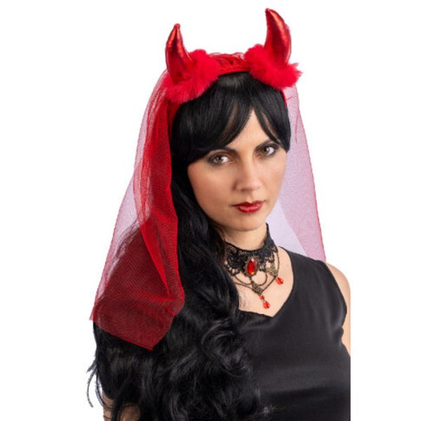 Cerchietto in feltro in busta con cavallotto disponibile in diverse varianti - CARNIVAL TOYS