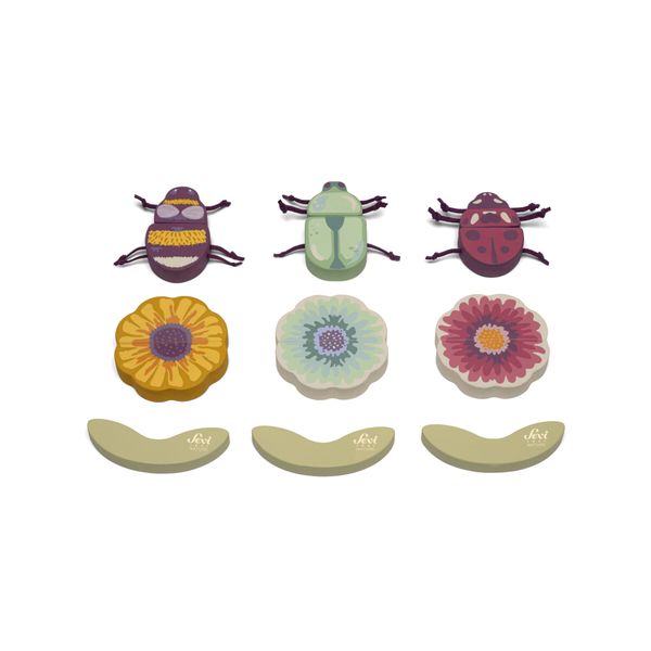 Sevi nature mix+match fiori e coleotteri - Trudi