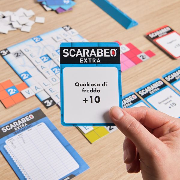Scarabeo extra - edizione speciale di editrice giochi - parole e sfide intellettuali - SPINMASTER