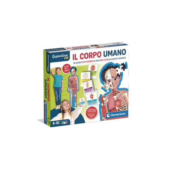 Clementoni - sapientino piu - corpo umano - SAPIENTINO