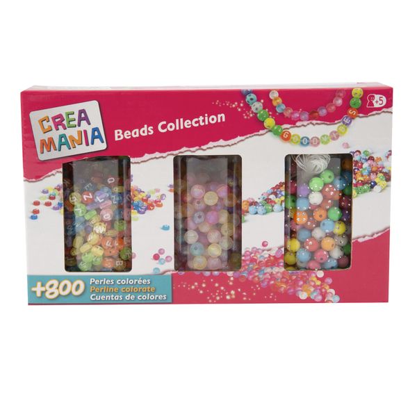Beads collection - collezione di perline per creare gioielli personalizzati - 3 stili unici - crea mania - CREA MANIA