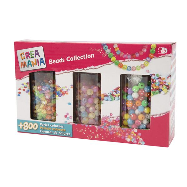 Beads collection - collezione di perline per creare gioielli personalizzati - 3 stili unici - crea mania - CREA MANIA
