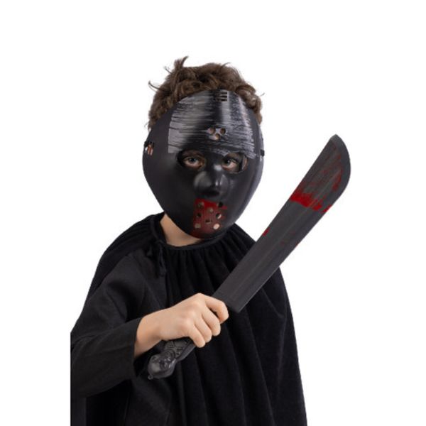 Set horror -maschera e coltello - accessorio completo per halloween - CARNIVAL TOYS