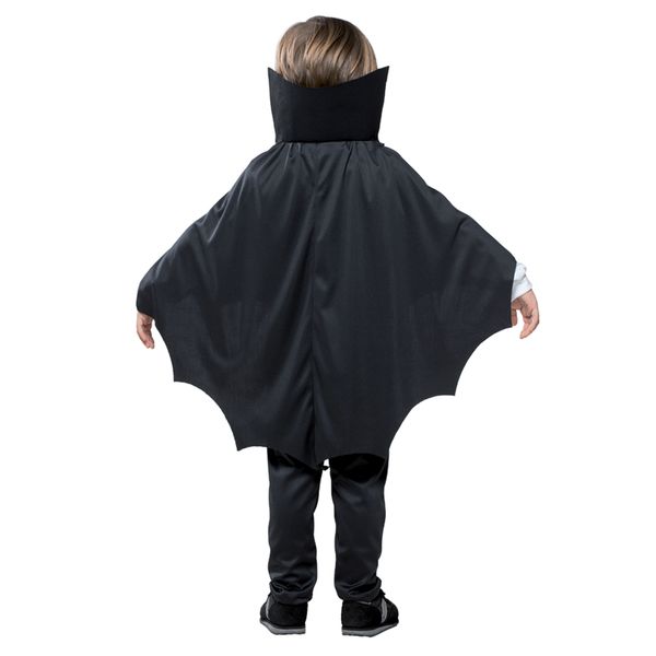 Costume da vampiro dracula baby per halloween disponibile in diverse taglie – completo con casacca, gilet, jabot, pantaloni e mantello - CARNAVAL QUEEN
