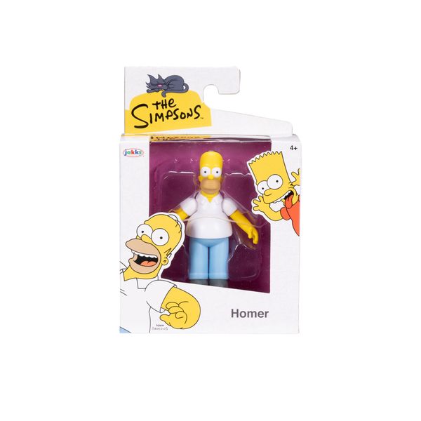 The simpsons - action figure di homer articolata, scala 6 cm - SIMPSONS