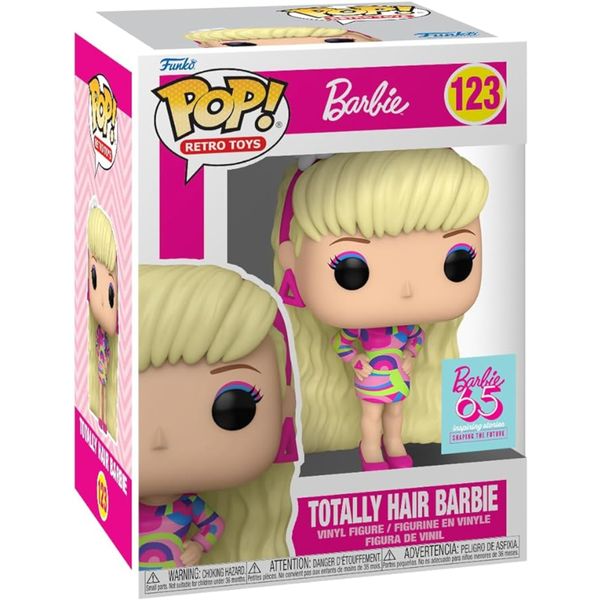 Funko pop - barbie - 65th totally hair - 123 - Barbie