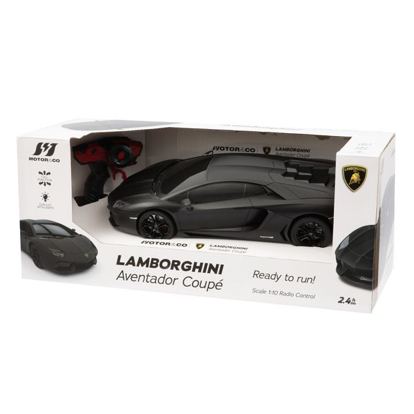 Auto radiocomandata lamborghini aventador scala 1:10 con luci e 2.4ghz - motor & co - SUPERSTAR