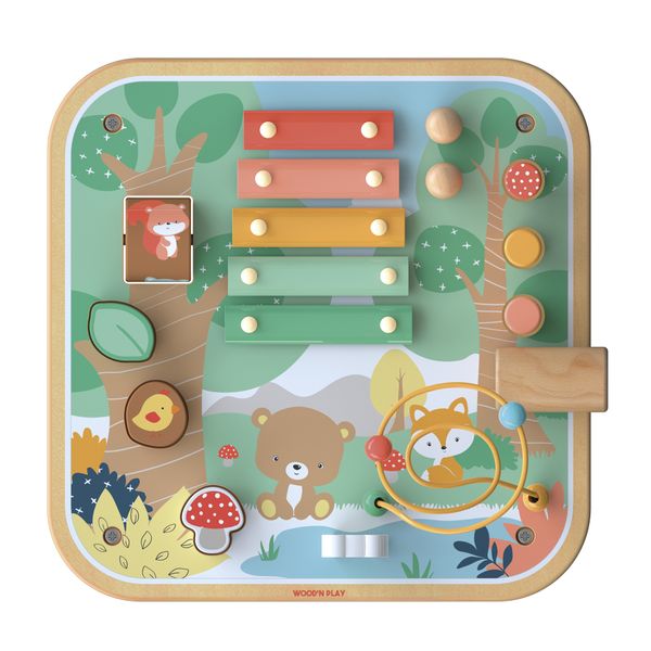 Tavolino multi attività bosco in legno - wood "n" play - WOOD 'N' PLAY
